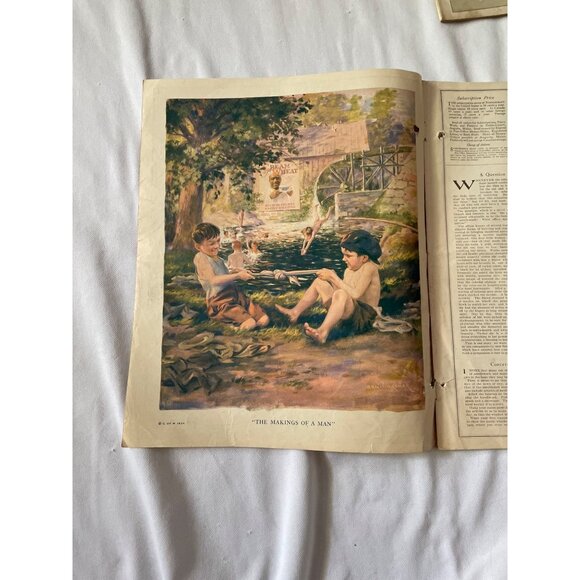 Vintage Needlecraft Magazines Lot Of 12 From 1924 Featuring Decorative Covers & - Picture 14 of 16